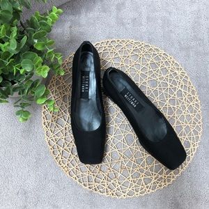 Authentic Stuart Weitzman Chunky Heel Square Toe Pumps